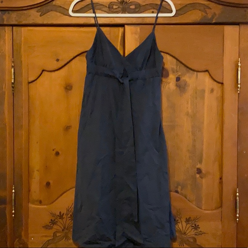 JCREW Navy dress (2)